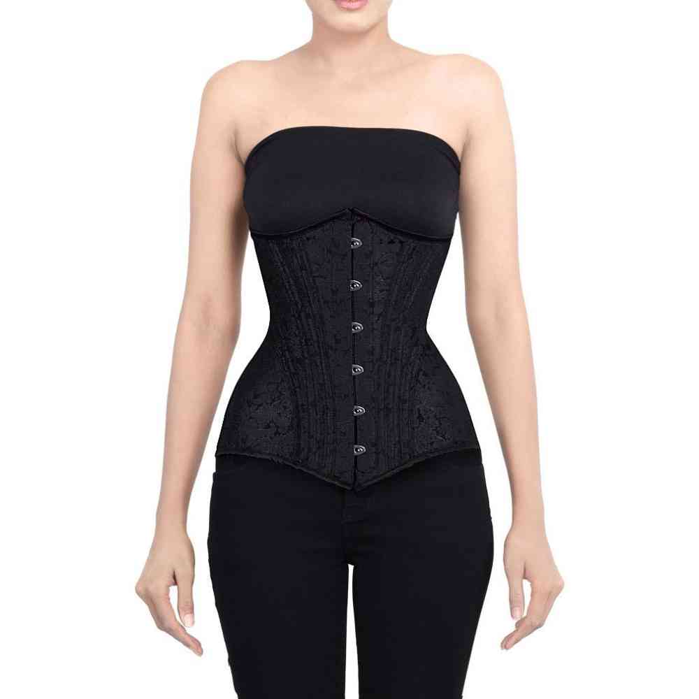 Attitude Corsets - Valaria Unterbrustkorsett - Schwarz